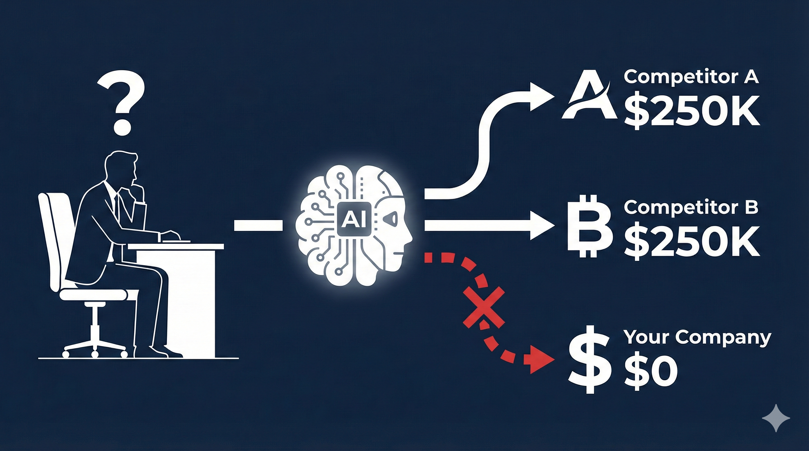 AI recommending your competitor instead of you